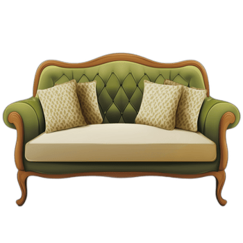 American Traditional Outdoor sofa Furniture piece, Interior Furniture styling png