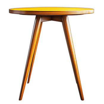 Mid Century Modern High top table Furniture piece, Furniture illustration png