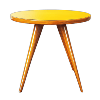 Mid Century Modern Side table Furniture piece, Furniture design png