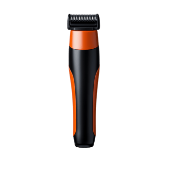 Electric hair trimmer with ergonomic design and precision blades on transparent background png