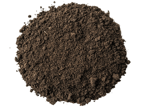 Soil pile typical of a gardening process png