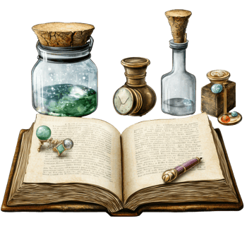 Discovering secrets in an ancient alchemy book png