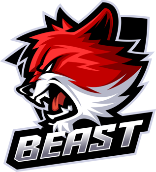 Beast head esport mascot png