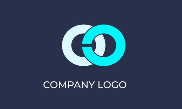CO logo Elegant and creative Logo for your Business vector
