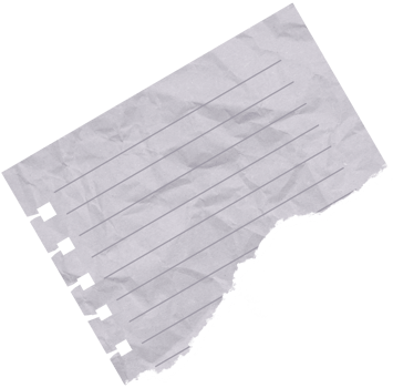 Grey Blank Line Paper Note png