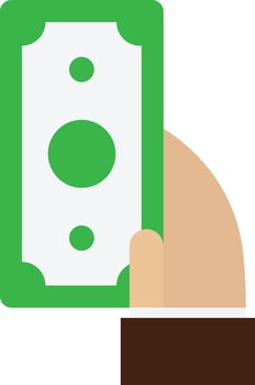 Pay Money Cash Business vector