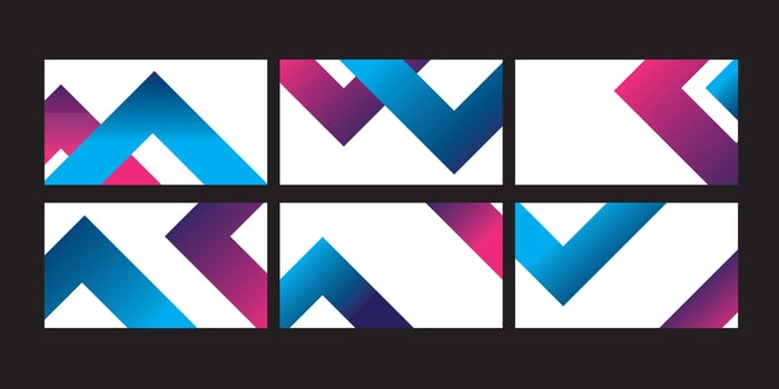 Modern Professional Card Concepts vector
