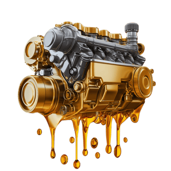 Engine Synthetic or Mineral Oil on transparent background png