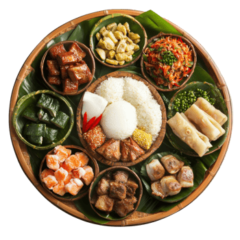 Charming traditional Indonesian cuisine png