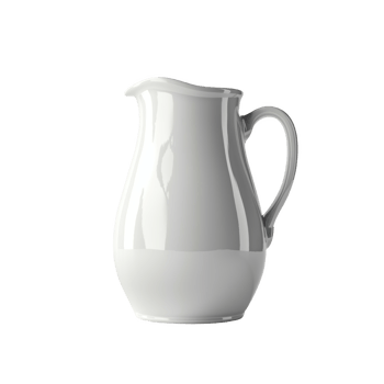 Jug of fresh milk on a frosted surface, highlighting its creamy texture and clarity png