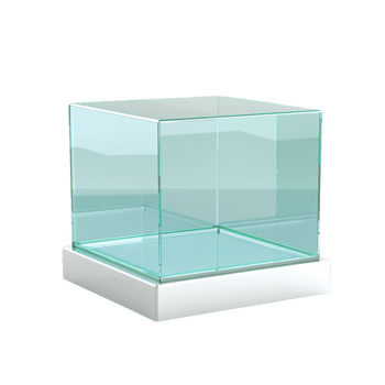 Frosted glass feedback form box designed for engaging customer responses at events png