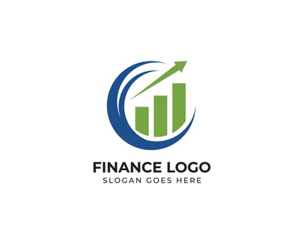 Business Financial logo, accounting logo, business logo vector