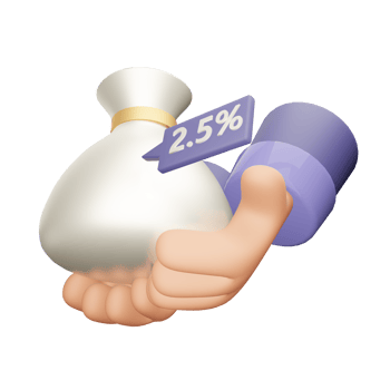 Zakat Ramadan Islamic 3D Render Illustration png
