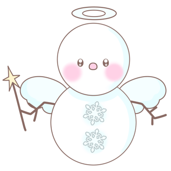 Snowman Angel Chrismas decoration clipart Angel set holiday ornaments hand draw illustration transparent with Background Remover png