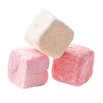 Marshmallow isolate on transparent background png