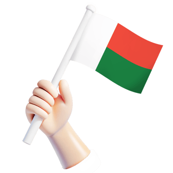 Madagascar flag illustrator country flag png