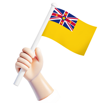 Niue flag illustrator country flag png