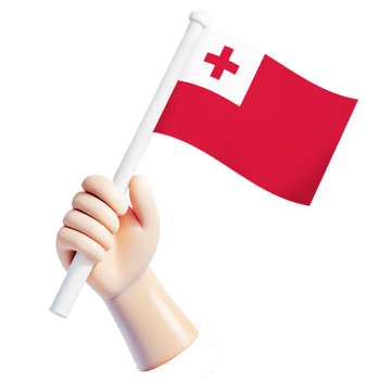 Tonga flag illustrator country flag png