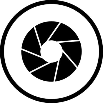 Aperture Artifacts Icon Design vector