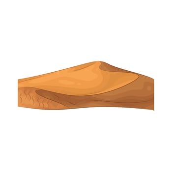 Illustration of desert vector