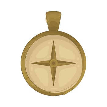 Illustration of compass vector