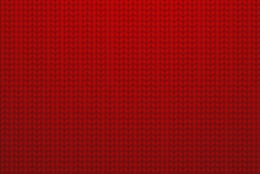 Christmas winter seamless pattern. Red wool knitted background. vector