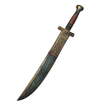 Ornate Ancient Sword png