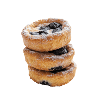 Mince pies isolate on transparent background png