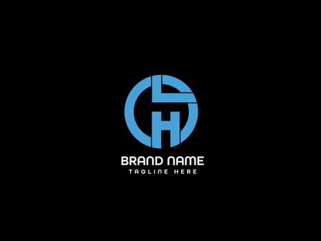 Creative brand logo design vector