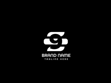 S creative modern logo vector