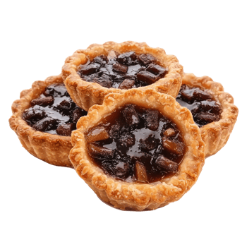 Christmas Mince pies isolate on transparent background png