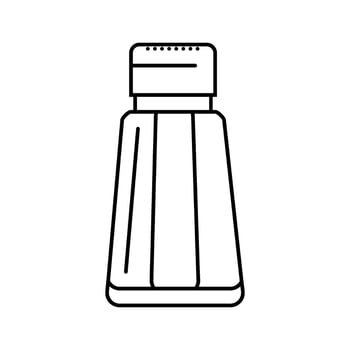 teapot glass package line icon illustration vector