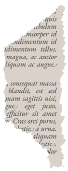 Ripped Newspaper Pieces for Creative Designs png