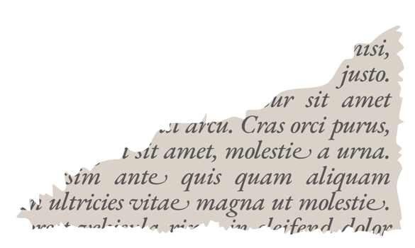 Ripped Magazine with Old Text png