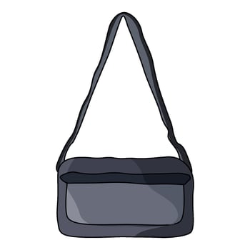 illustration of Sling bag vector