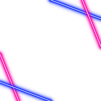 Neon light line. Neon Light border frame. Neon light effect png