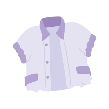 Get this premium icon of t shirt in trendy style vector