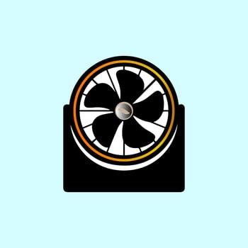 fan icon vectors illustration