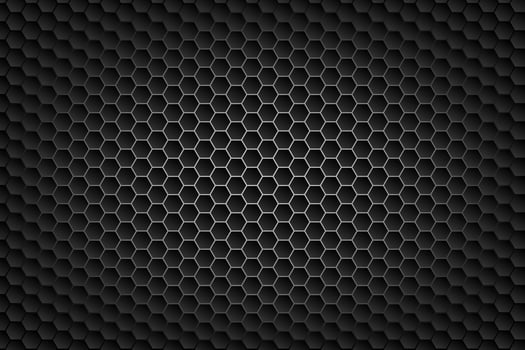 Metallic grid texture background with a dark steel pattern vector