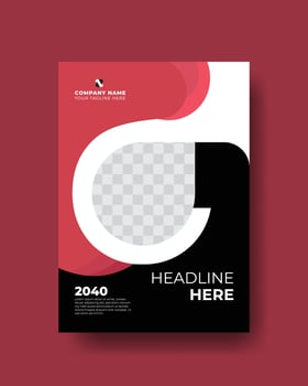 Corporate cover template. vector