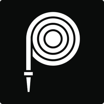 Hose Illustration Icon vector