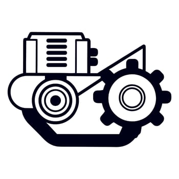 Stunning Electric Generator Artwork vector