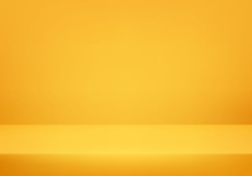 Empty yellow studio background. Abstract empty studio. Light scene for product. Space for selling products on the website. illustration. vector