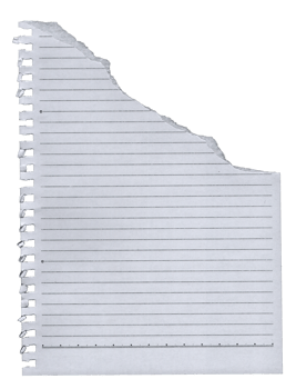 Transparent Ripped Paper Texture png