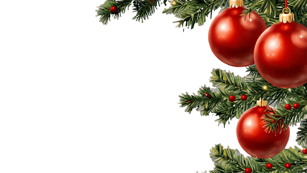 Christmas Tree with Bright Lighting Balls Creating a Joyful Holiday Atmosphere png
