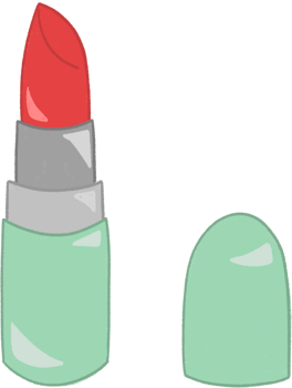 red lipstick clipart png