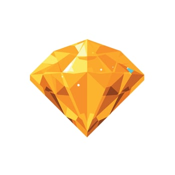 a diamond is shown in a low poly style vector