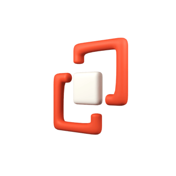 Intersecting pathfinder isolated 3d render icon illustration png