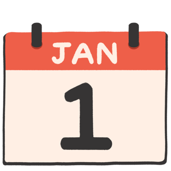 calendar new year png
