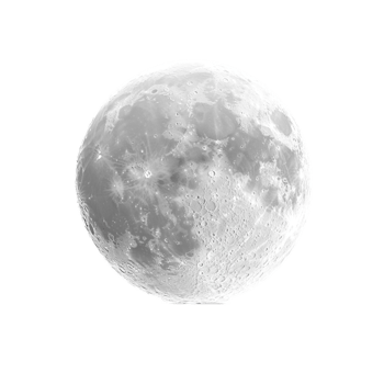 The Moon Is Shown On a Transparent Background png